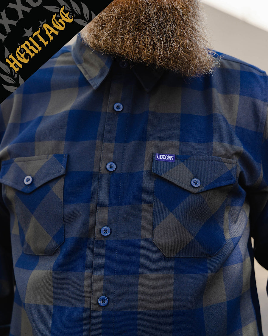 DIXXON - 0 DARK 30 HERITAGE FLANNEL - MENS