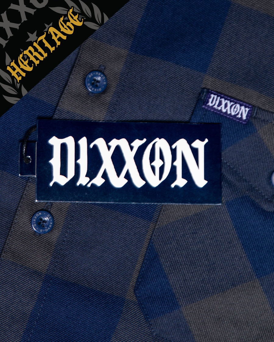 DIXXON - 0 DARK 30 HERITAGE FLANNEL - MENS