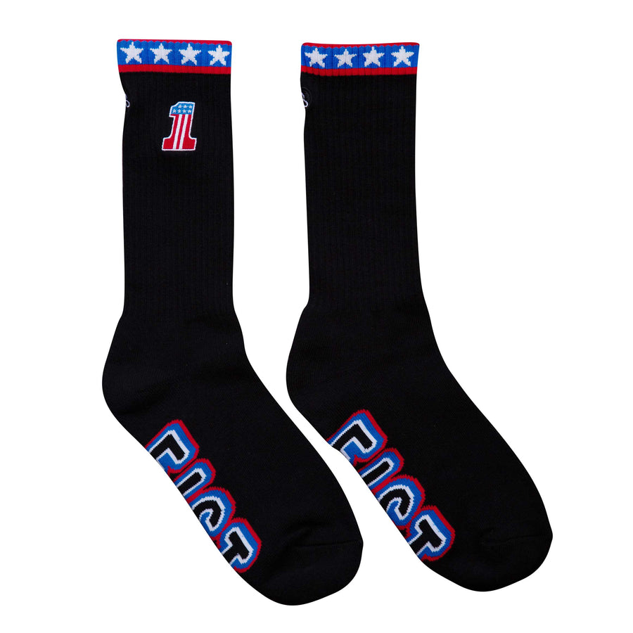 FIST Handwear Evel Knievel crew Sock Black