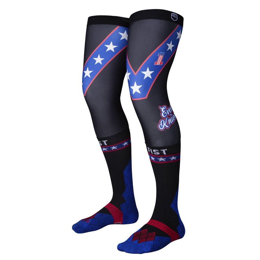 FIST Handwear Evel Knievel Moto Sock mx bmx mountain bike black 