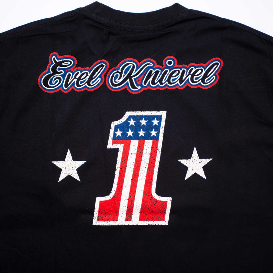 FIST Handwear Evel Knievel Tee black back logo