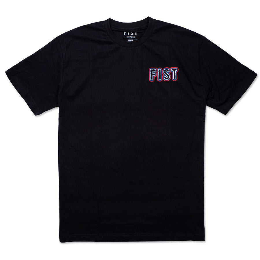 FIST Handwear Evel Knievel Tee black front 