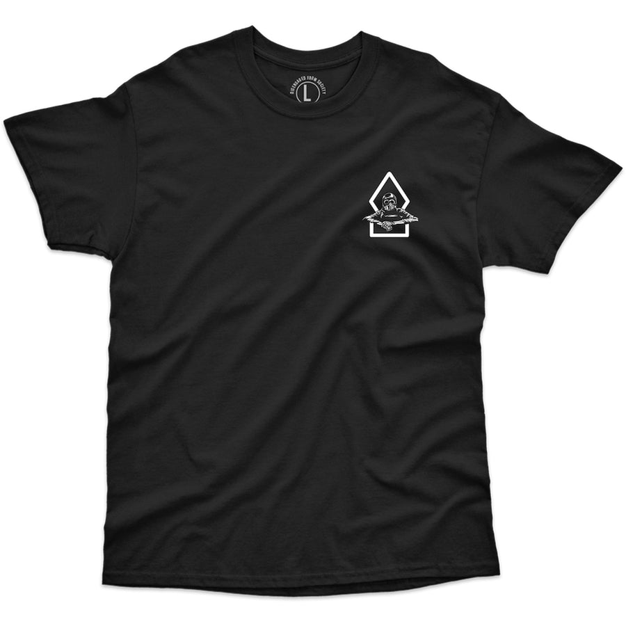 Crooked Clubhouse Lurkin' Tee - Black