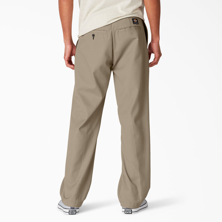 Skateboarding Regular Fit Twill Pant 32L - Desert Sand