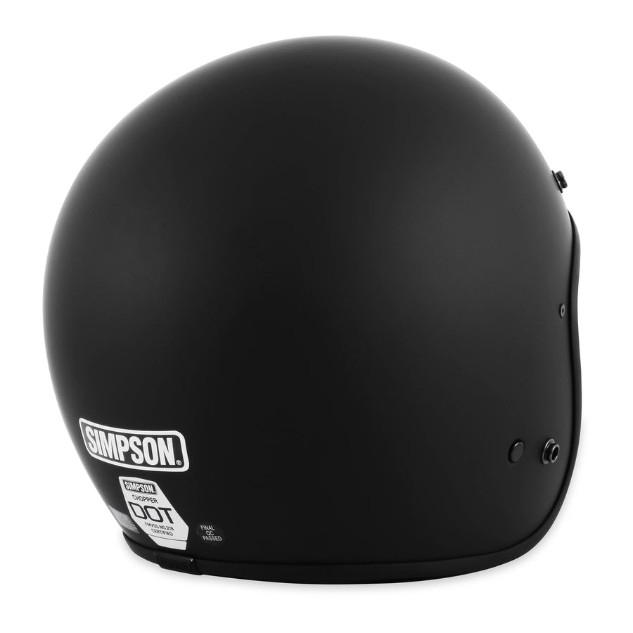 Simpson Chopper Helmet - Flat Black