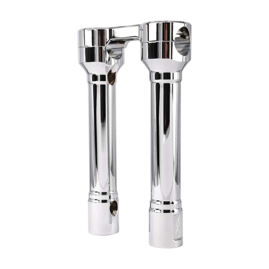 Thrashin Supply Co. 8" Hole Shot Risers - Chrome