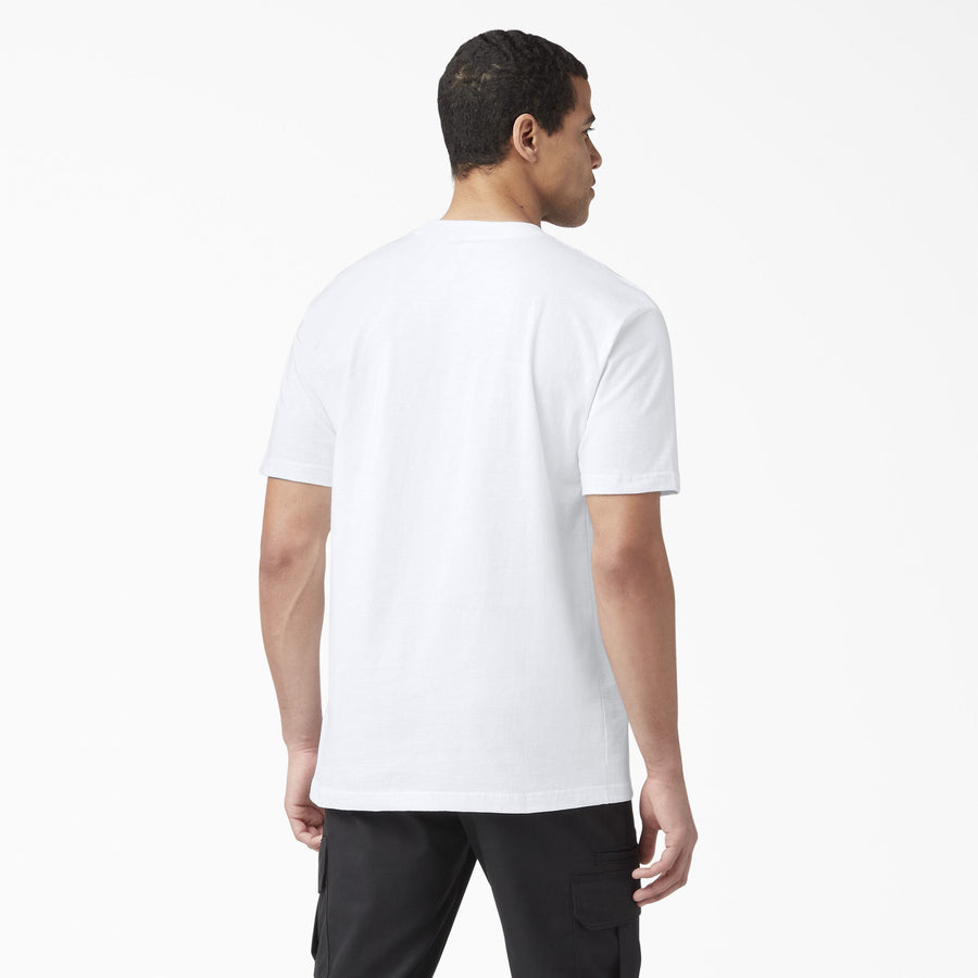 Lightweight Short Sleeve Pocket Tee - White