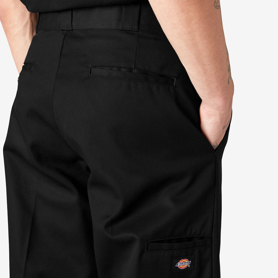 Twill Double Knee Work Pant 32L - Black