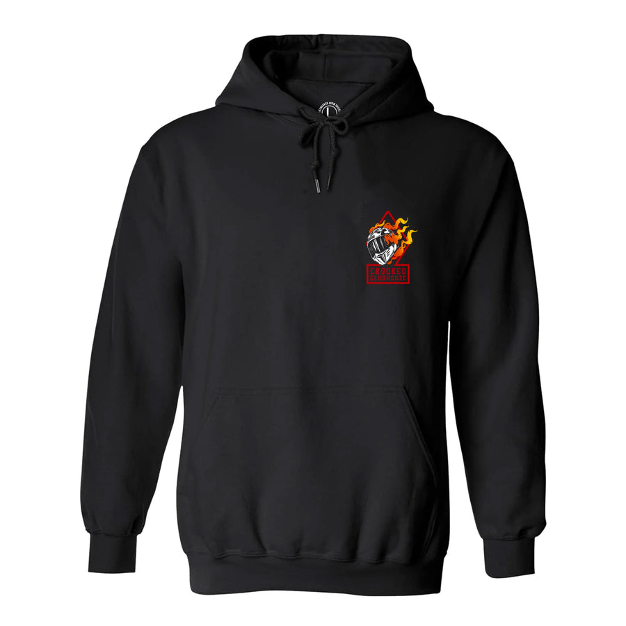 Crooked Clubhouse Easy Ride Hoodie - Black