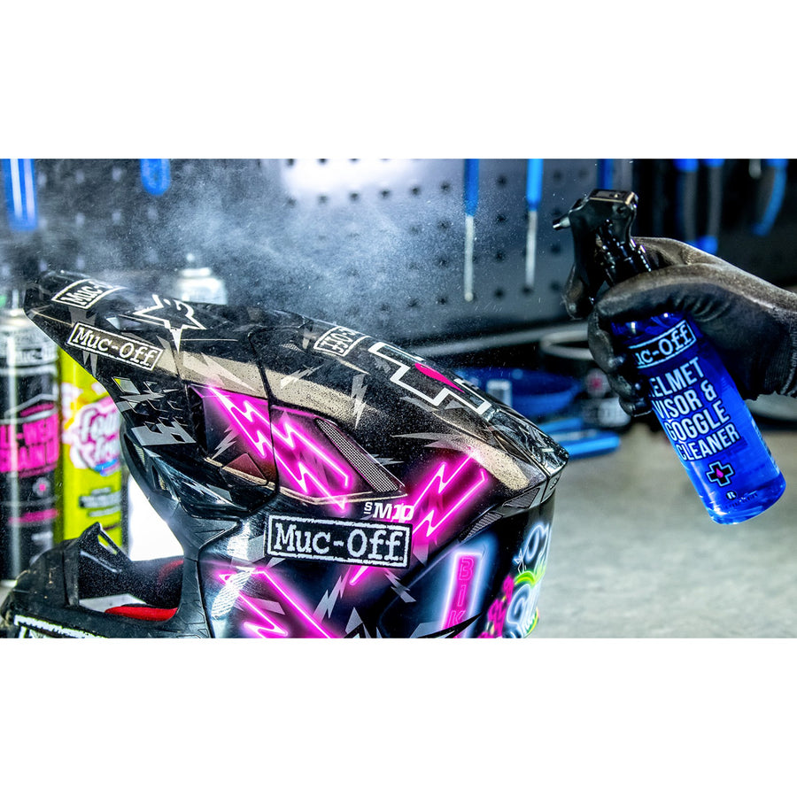 Muc-Off Helmet, Visor & Goggle Cleaner - 250ml