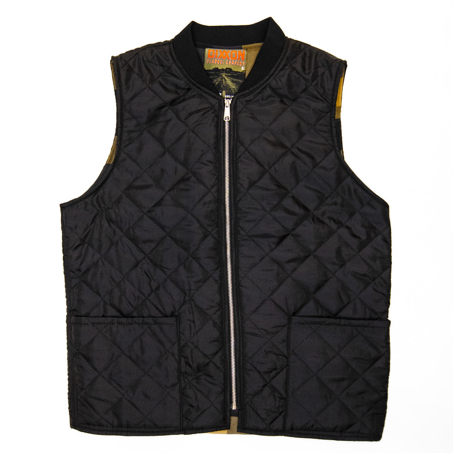 Reclaimed Freezer Moto Vest - Journey/Black - Medium