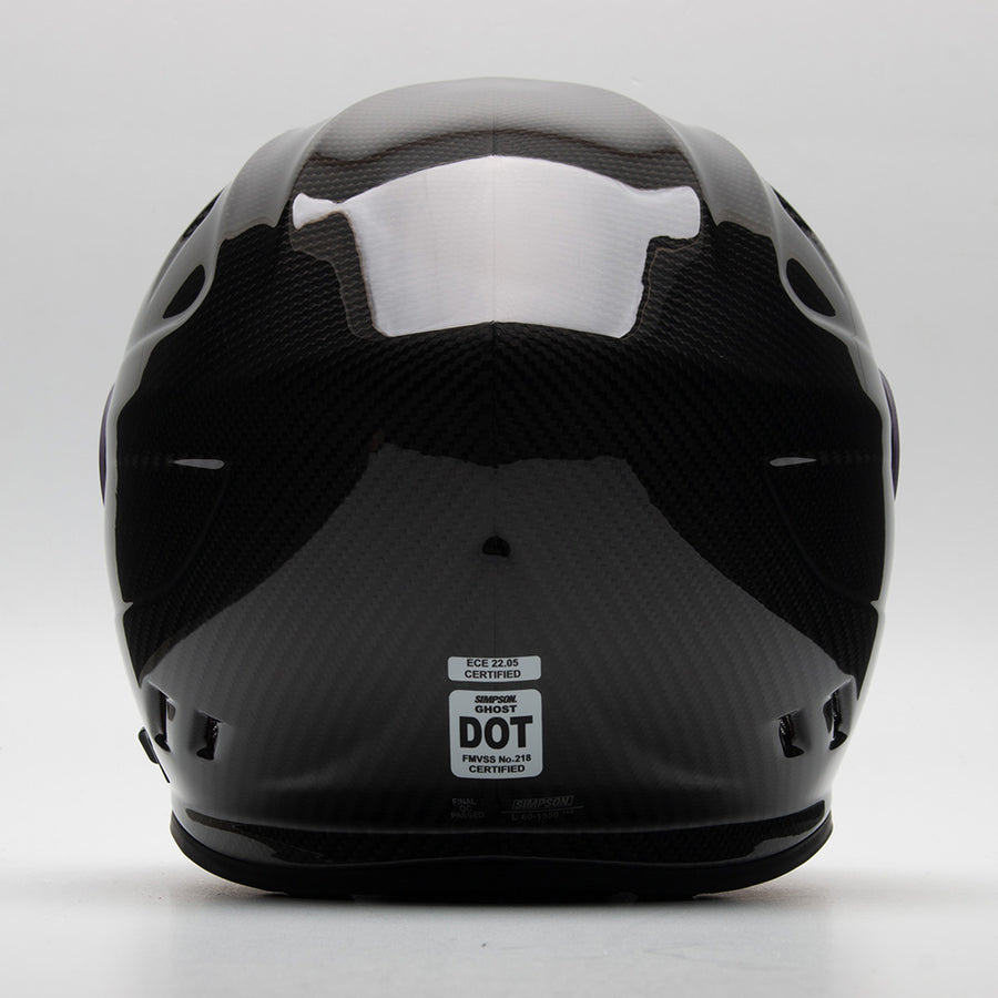 Simpson Ghost Bandit Carbon Fiber Helmet