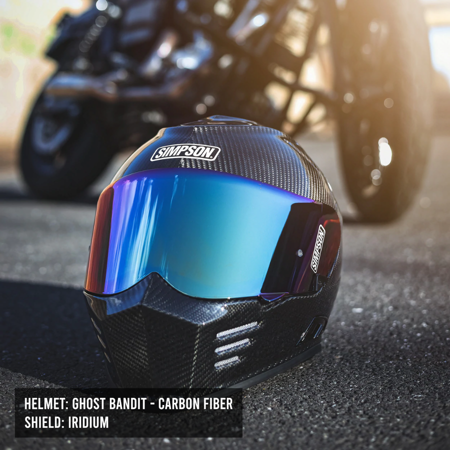 Simpson Ghost Bandit Carbon Fiber Helmet