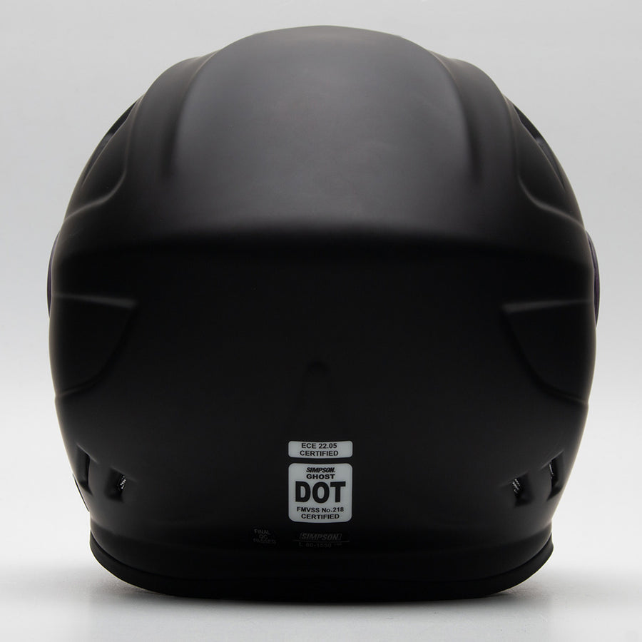 Simpson Ghost Bandit Helmet - Matte Black