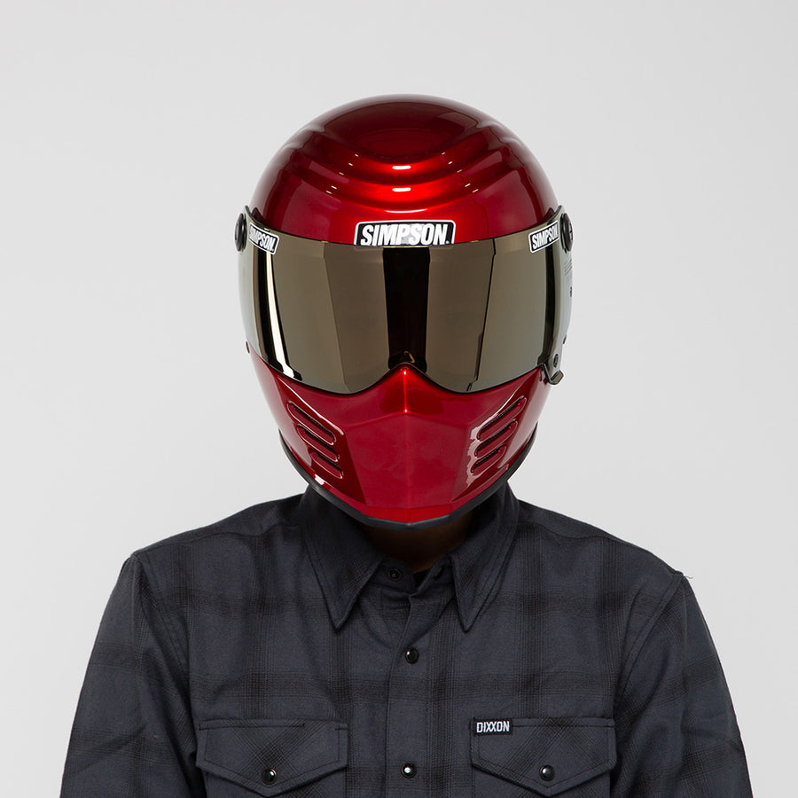 Simpson Outlaw Bandit Helmet Gen 2 - Candee Red