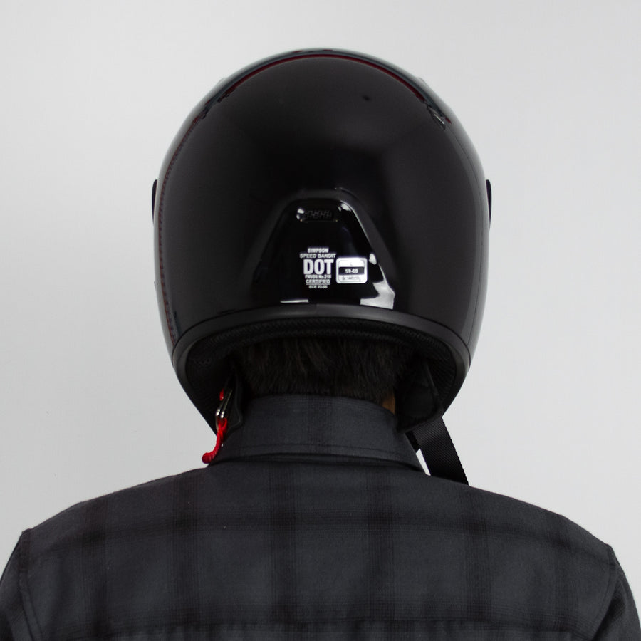 Simpson Speed Bandit Helmet - Gloss Black