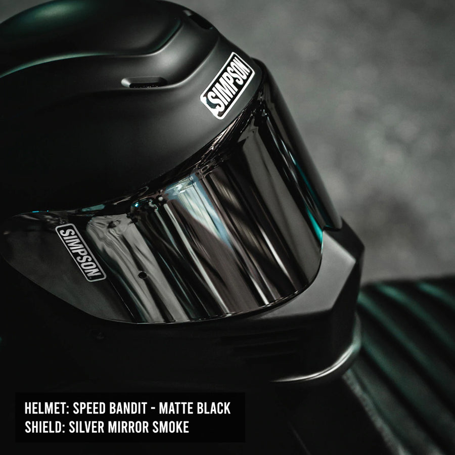 Simpson Speed Bandit Helmet - Matte Black