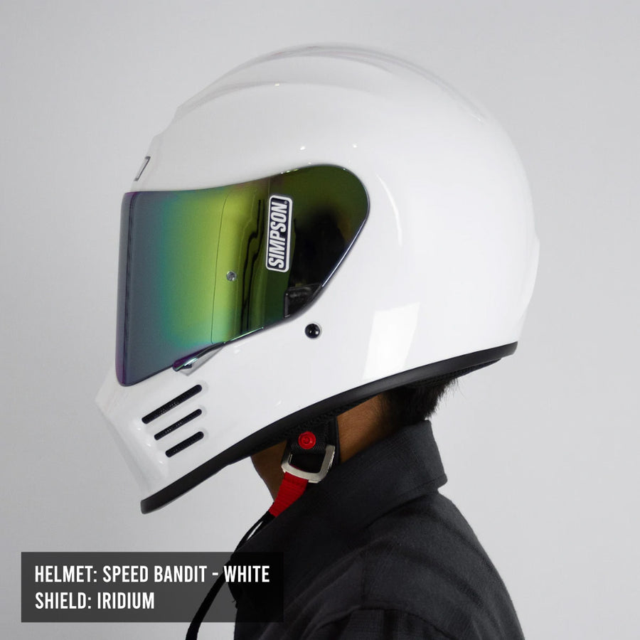 Simpson Speed Bandit Helmet - White