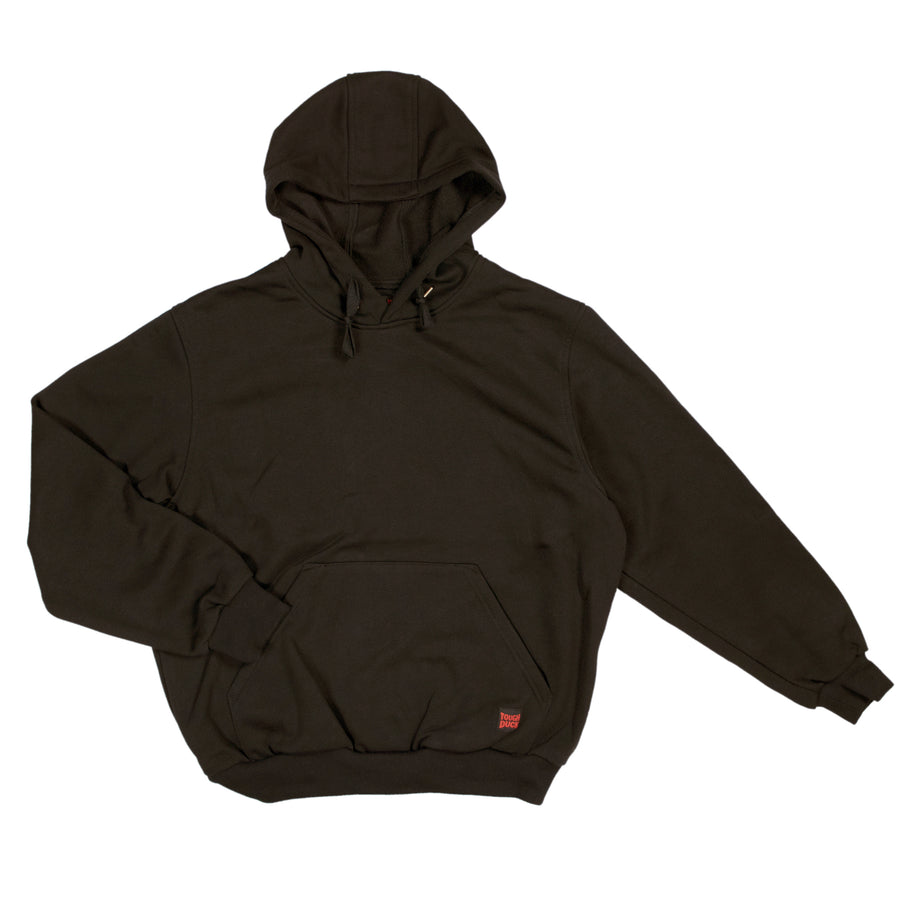 Pullover Moto Hoodie - Black