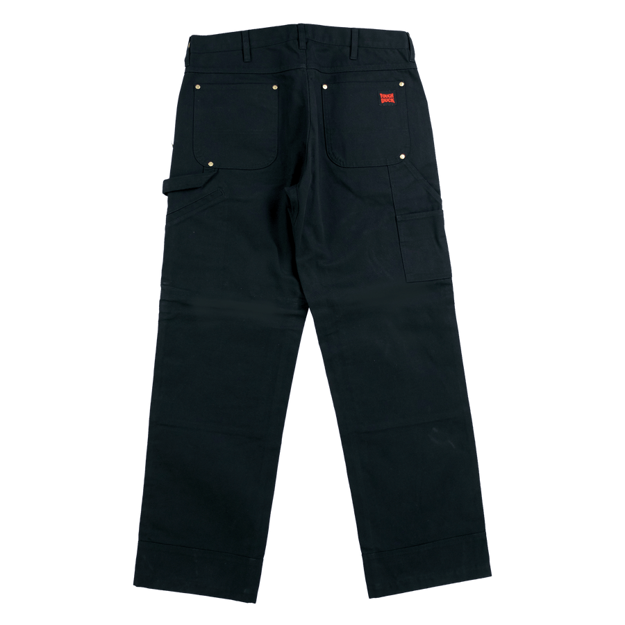 Double Front Moto Pant - Black