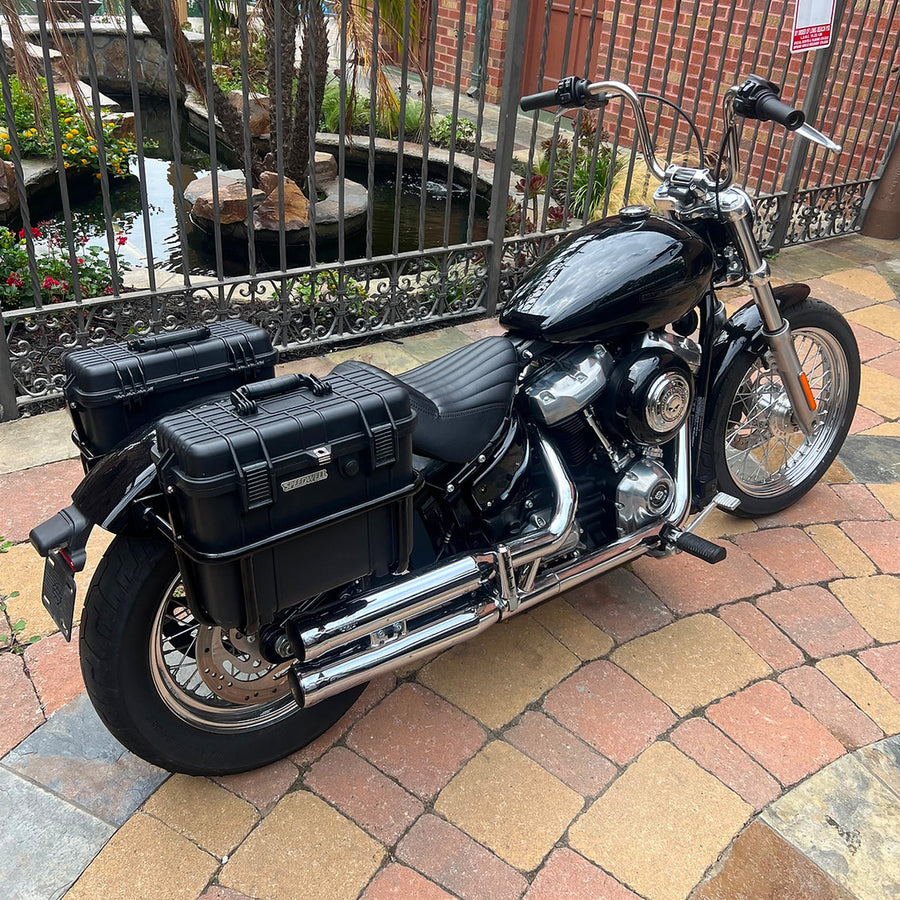 Speedwell Vigilante Bags - Harley Davidson M8 Softail